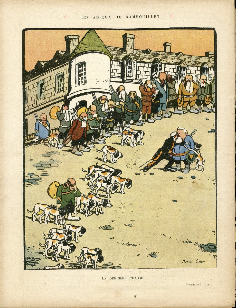 Kuva Marcel Capystä (1865-1941) Le Riressä, 22.2.13 - Rambouillet
