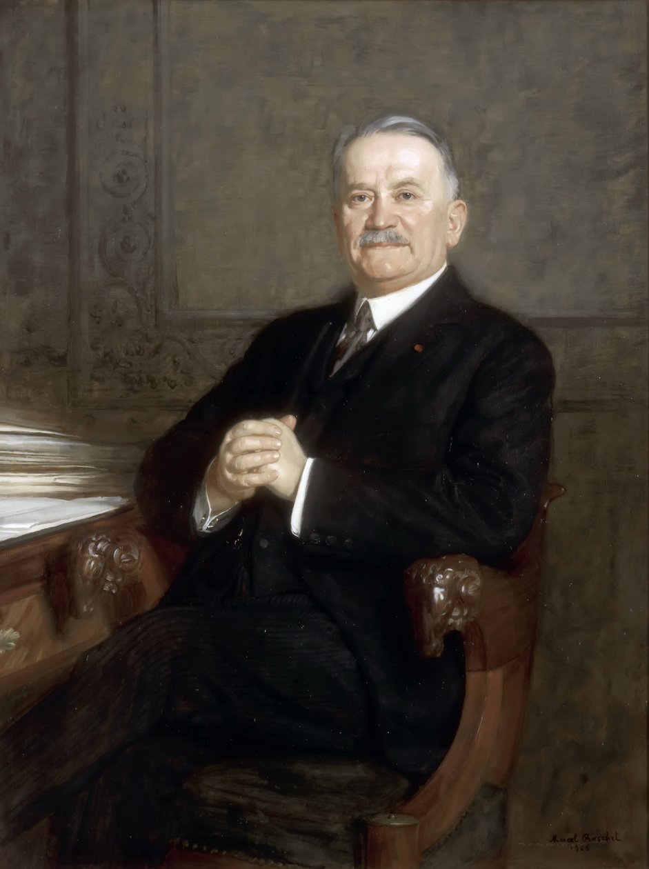 Gaston Doumerguen muotokuva 1863-1937 tekijältä Marcel Andre Baschet