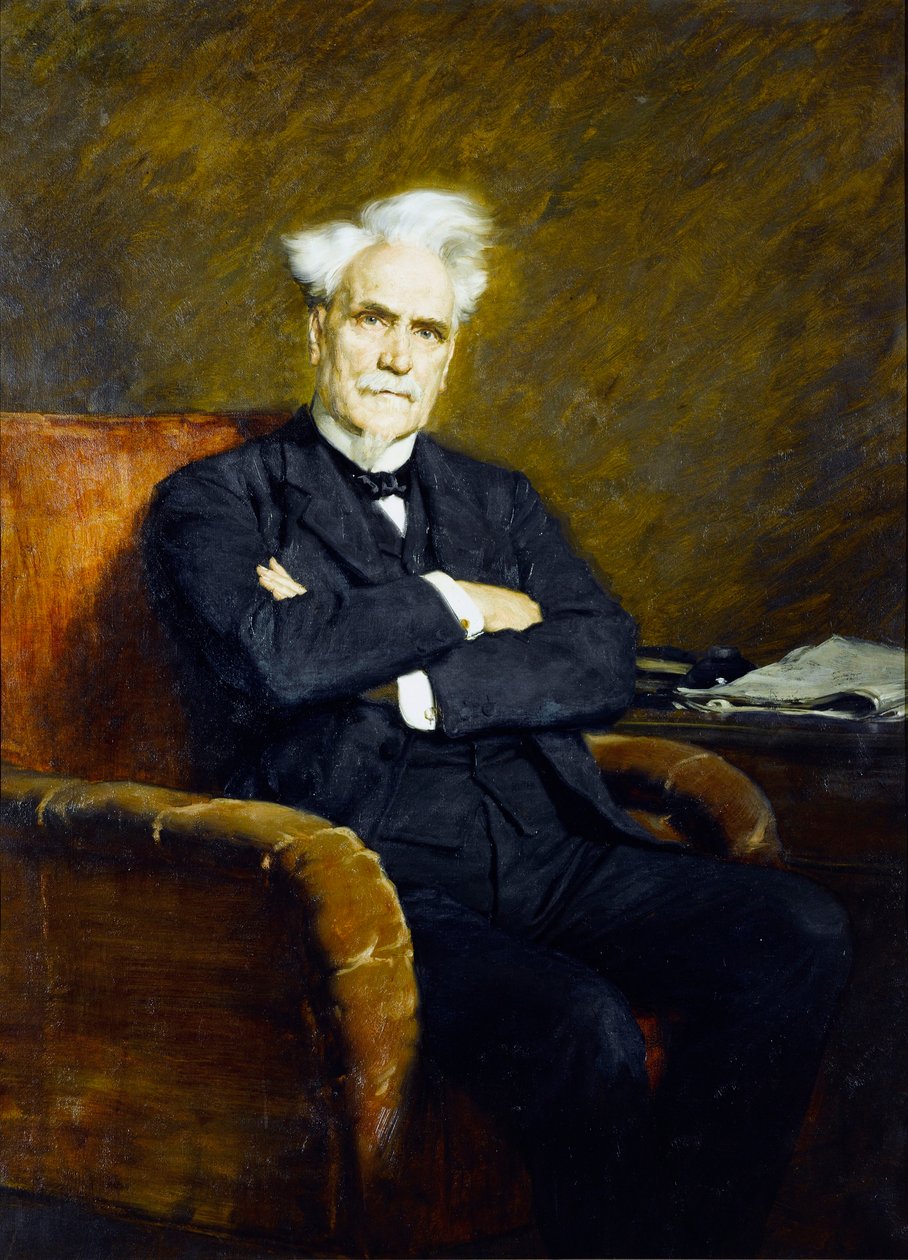 Henri Rochefortin muotokuva 1830-1913, n. 1908. tekijältä Marcel Andre Baschet