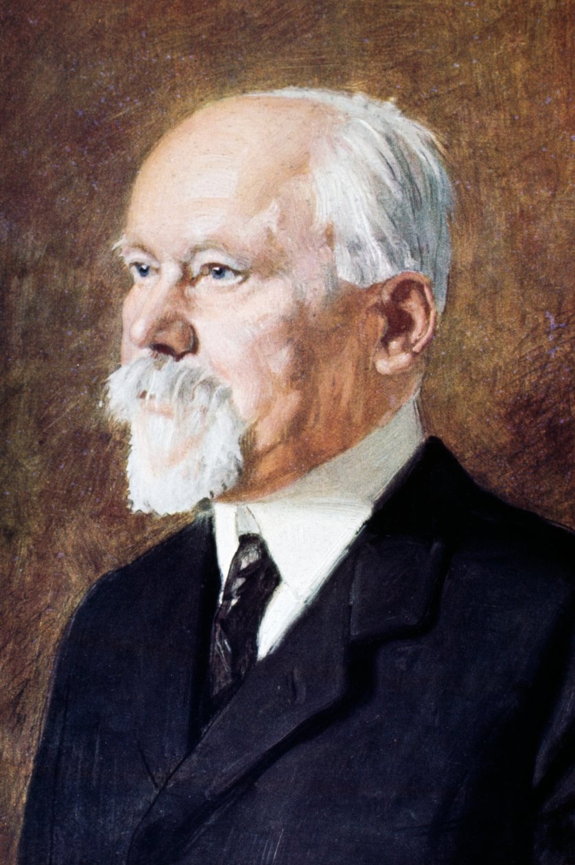 Raymond Poincaren muotokuva (Bar-le-Duc tekijältä Marcel Andre Baschet
