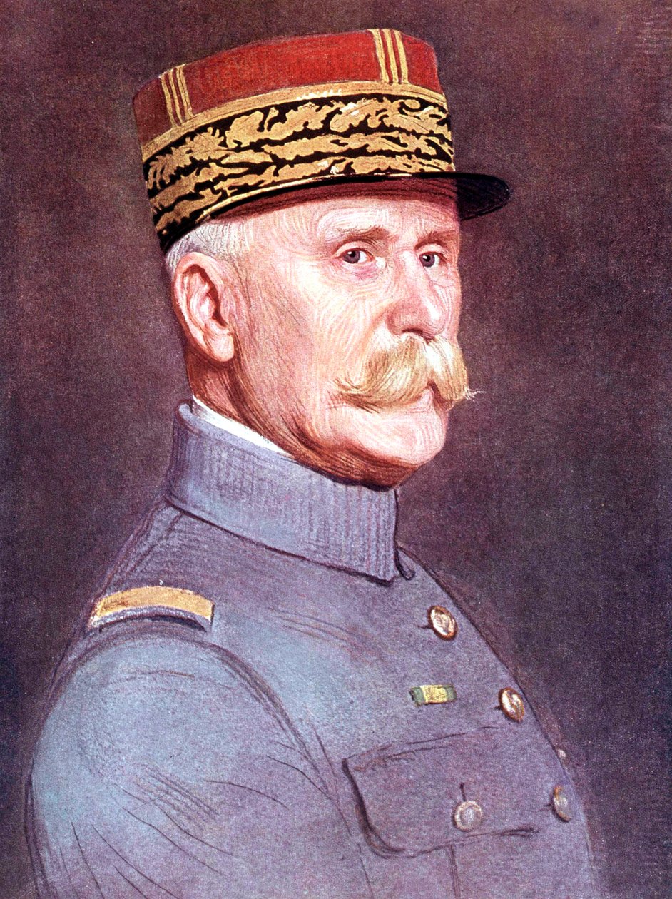 Marsalkka Philippe Petainin muotokuva, n. 1920 (maalaus) tekijältä Marcel Andre Baschet
