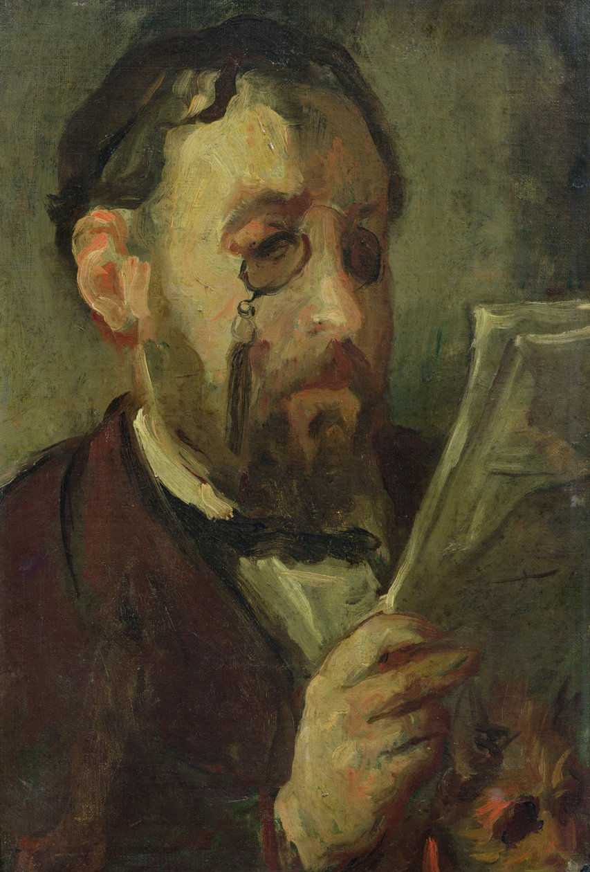 Edgar Degas (1834-1917) tekijältä Marcellin Gilbert Desboutin