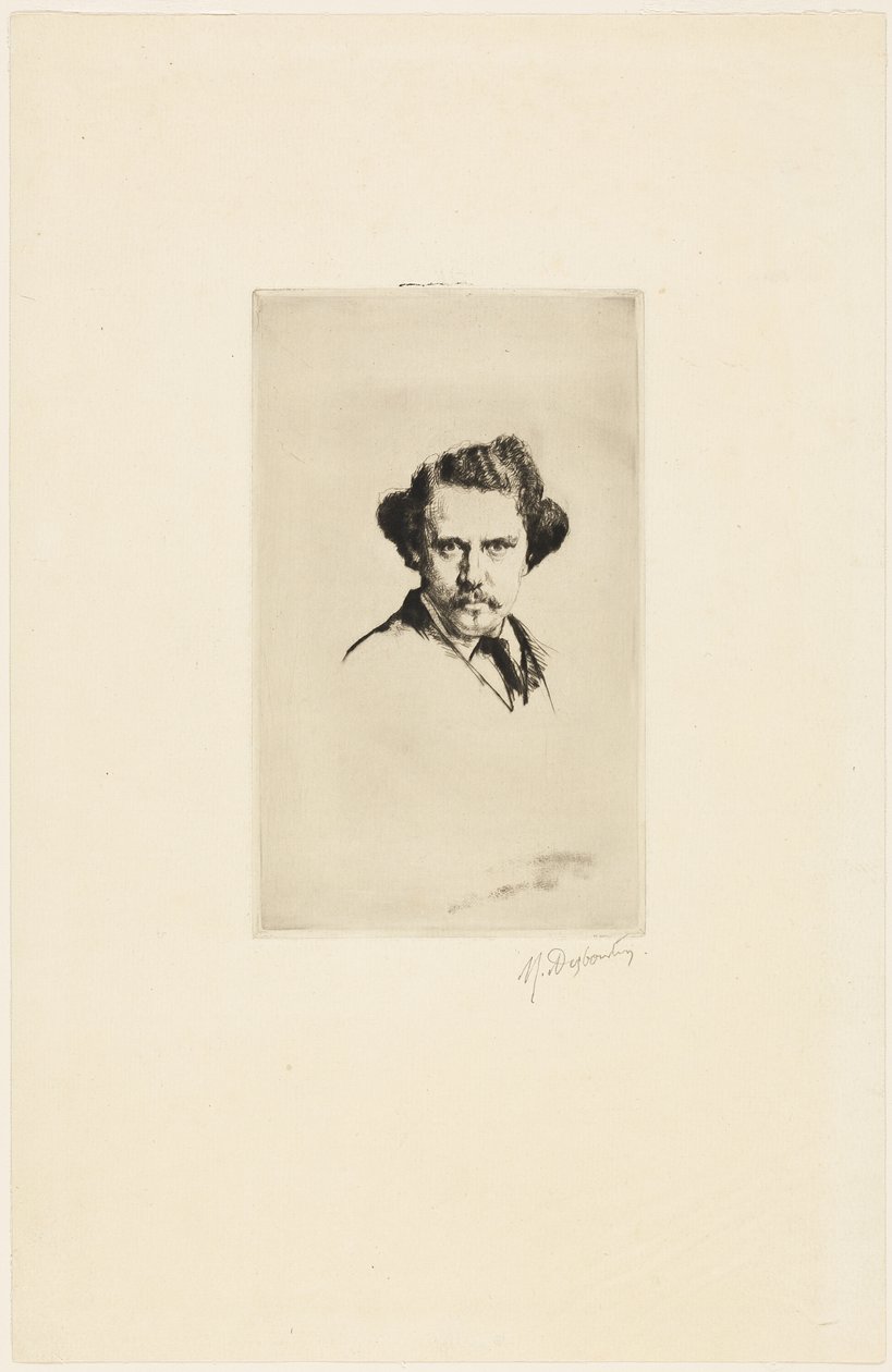 Alfred Cadartin muotokuva tekijältä Marcellin Gilbert Desboutin