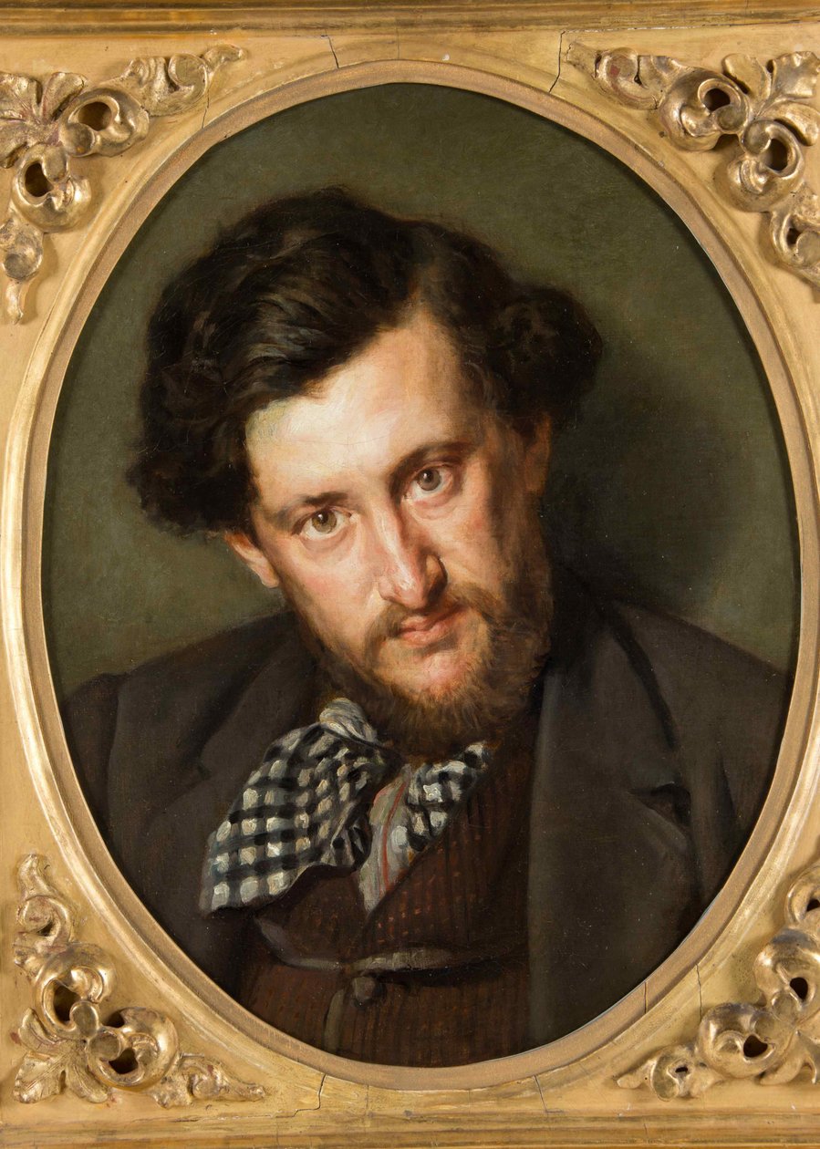 Georges Lafenestren muotokuva 1837-1919, 1865. tekijältä Marcellin Gilbert Desboutin
