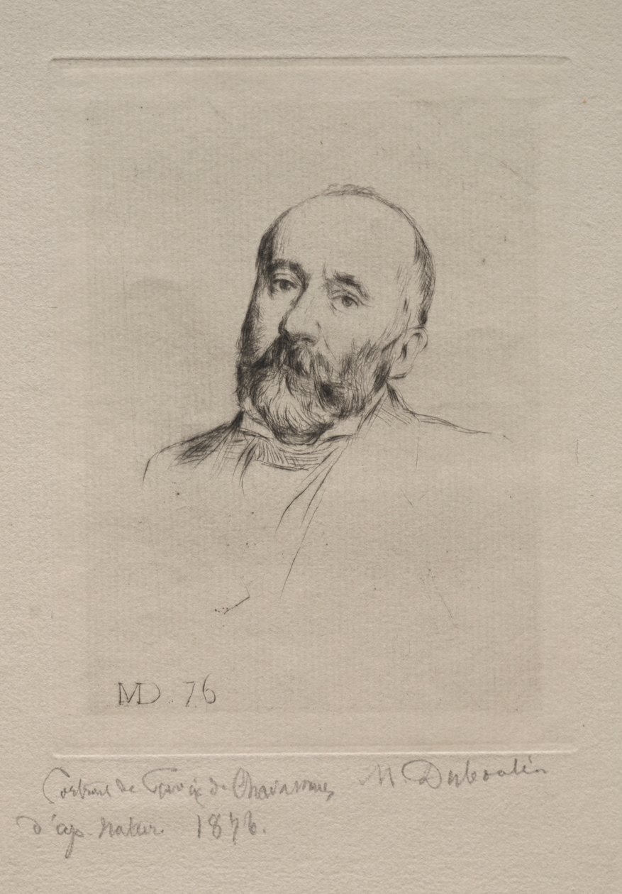 Puvis de Chavannes tekijältä Marcellin Gilbert Desboutin
