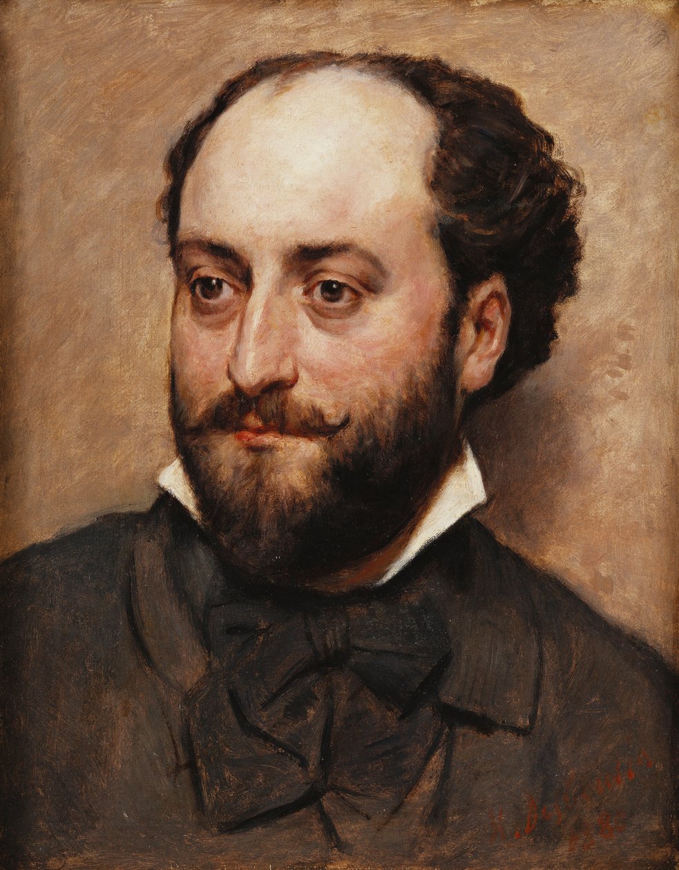 Taidemaalarin ystävä; Taidemaalarin ystävä, 1880 tekijältä Marcellin Gilbert Desboutin