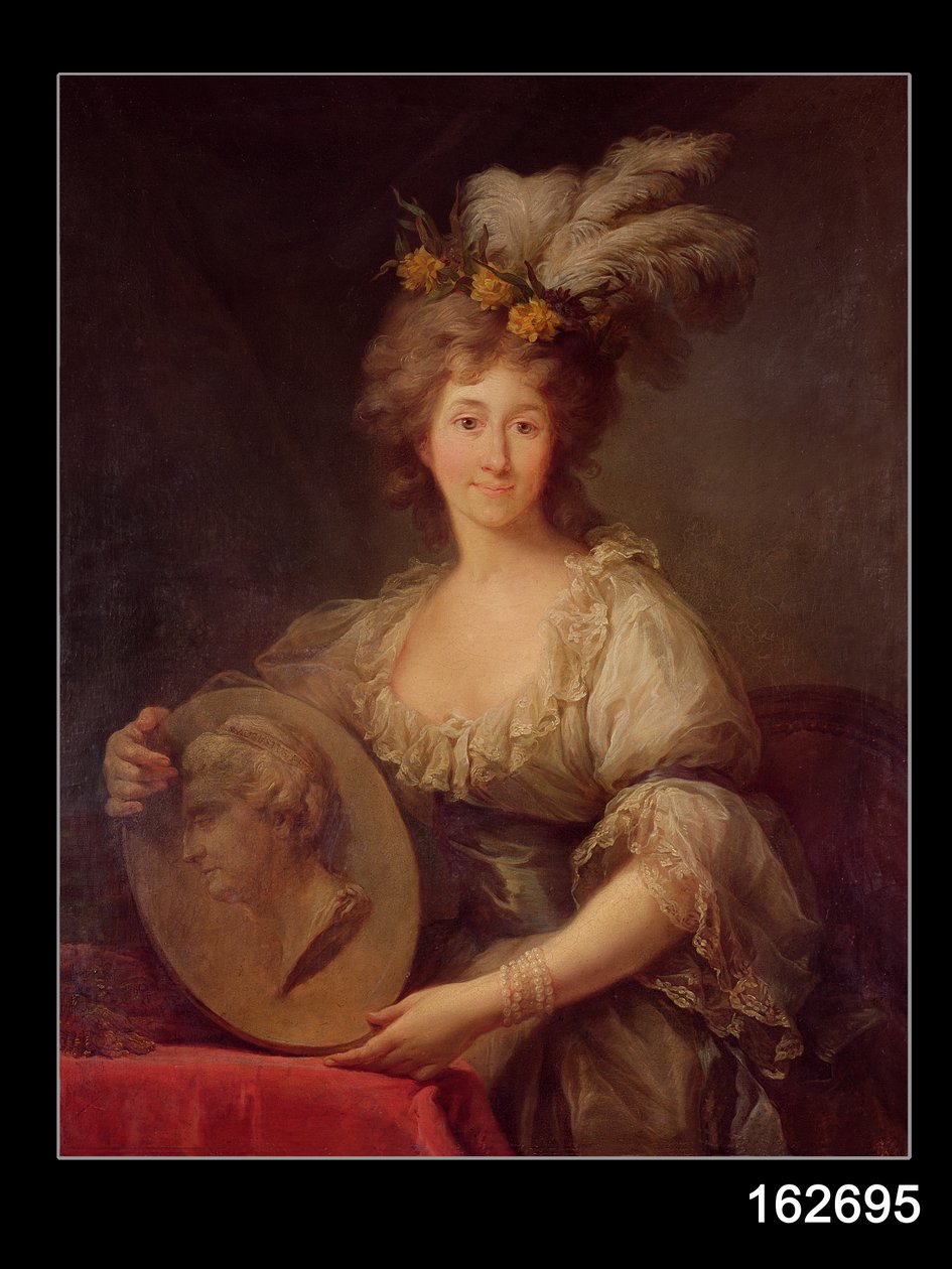 Anne Bironin (1750-1850) muotokuva Kurinmaan prinsessasta, n. 1795 tekijältä Marcello Bacciarelli