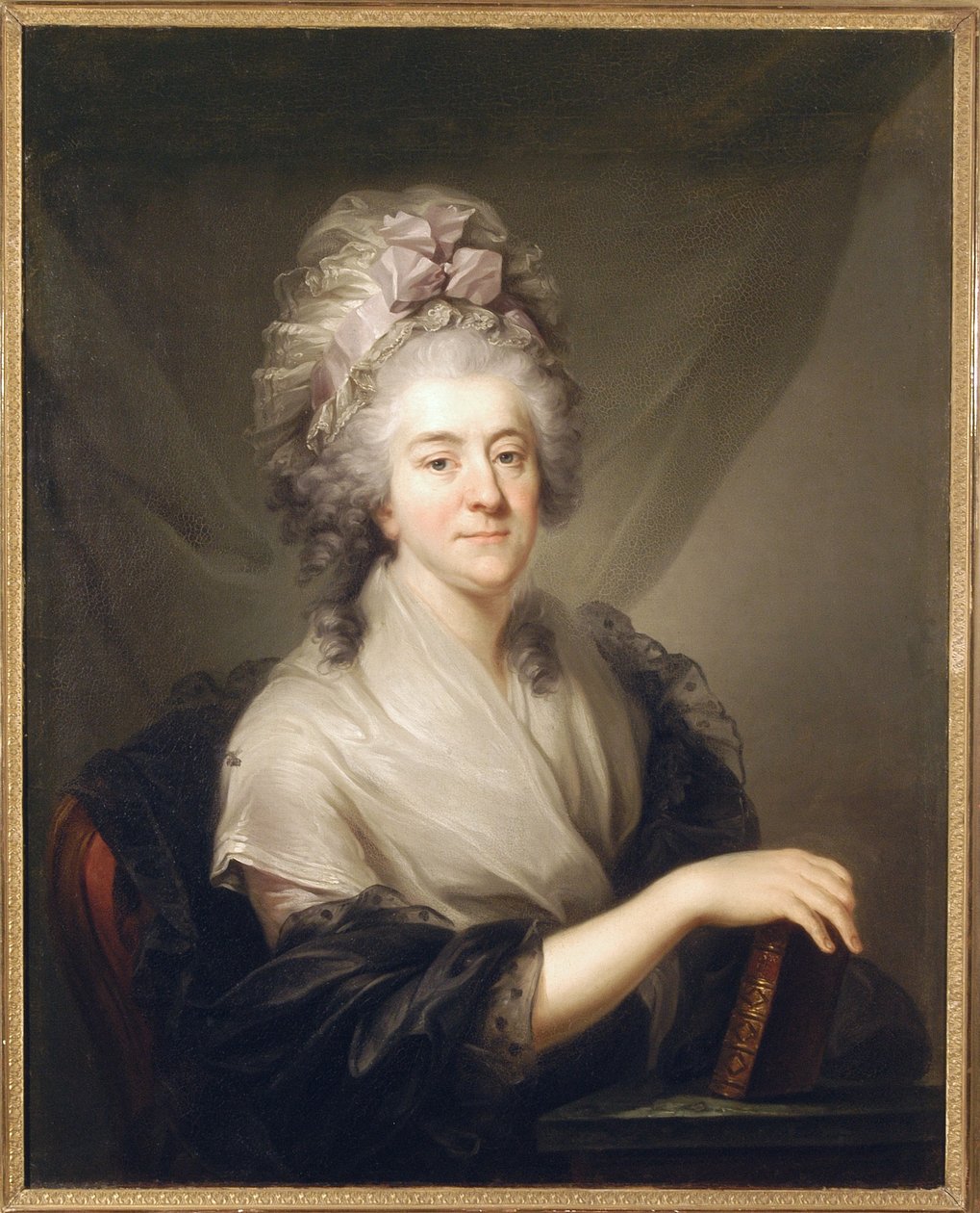 Kreivitär Franciszka Rzewuska, os. Cetner, n. 1780 tekijältä Marcello Bacciarelli