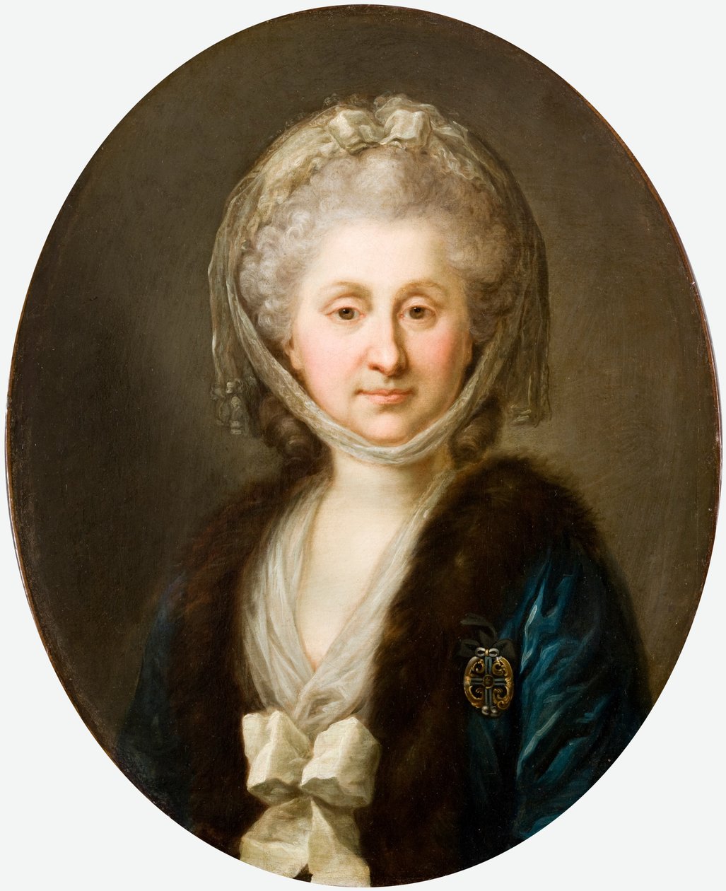 Puola: Ludwika Zamoyska, o.s. Poniatowska, o.s. Poniatowskan muotokuva. tekijältä Marcello Bacciarelli