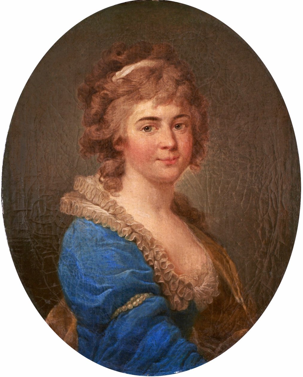 Helena Radziwiłł, o.s. Przeździecka, muotokuva tekijältä Marcello Bacciarelli