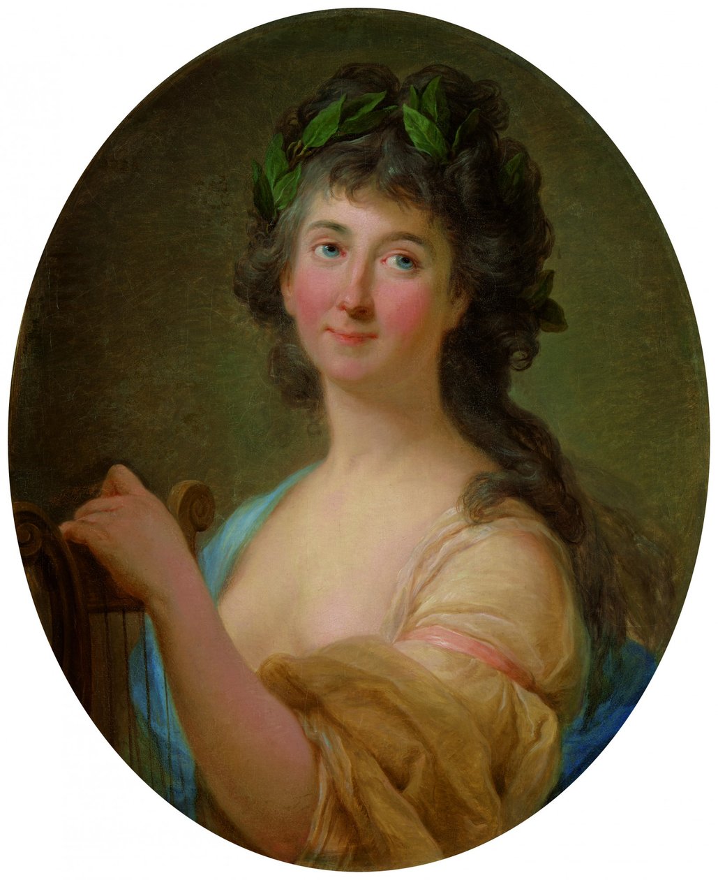 Muotokuva Catherine Gattai Thomatiksesta muusana tekijältä Marcello Bacciarelli