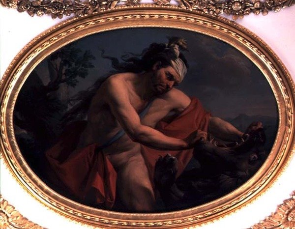 Vahvuus, n. 1777 (öljy kankaalle) tekijältä Marcello Bacciarelli