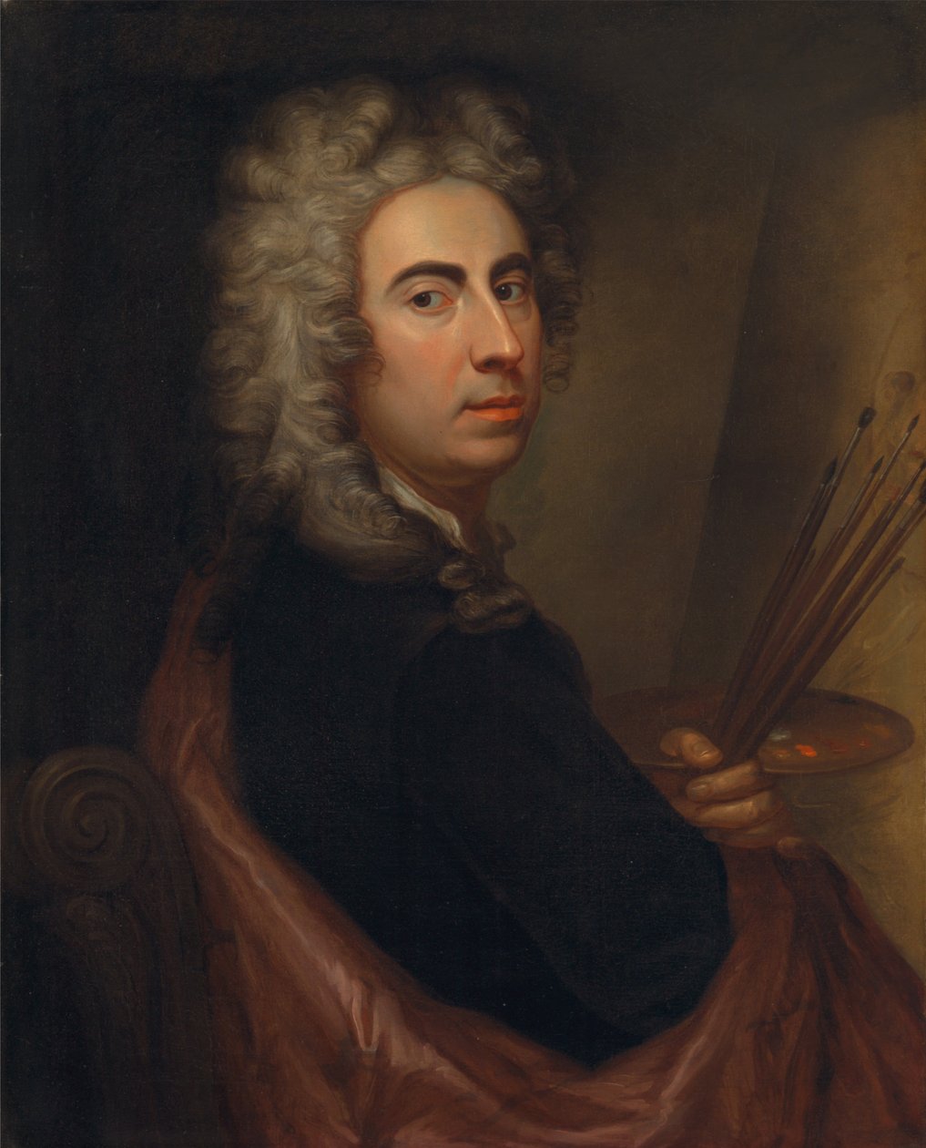 Omakuva (n. 1700) tekijältä Marcellus the Elder Laroon