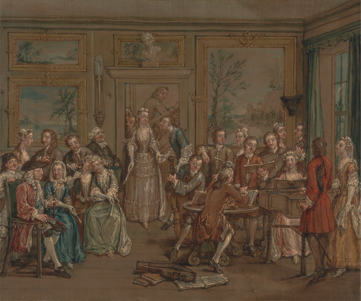 Musiikki keskustelu tekijältä Marcellus Laroon the Younger