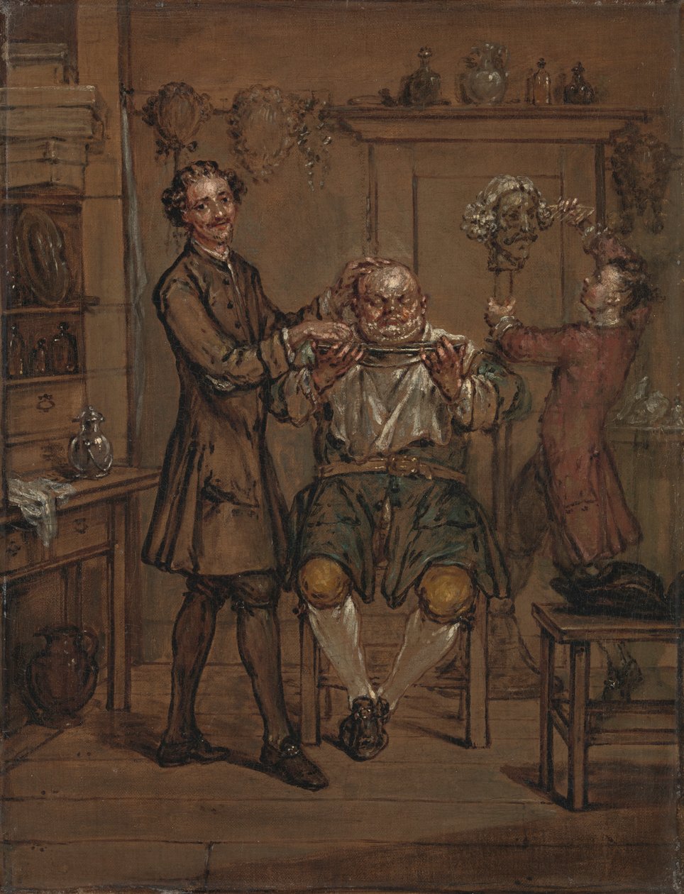 Parturi tekijältä Marcellus Laroon the Younger