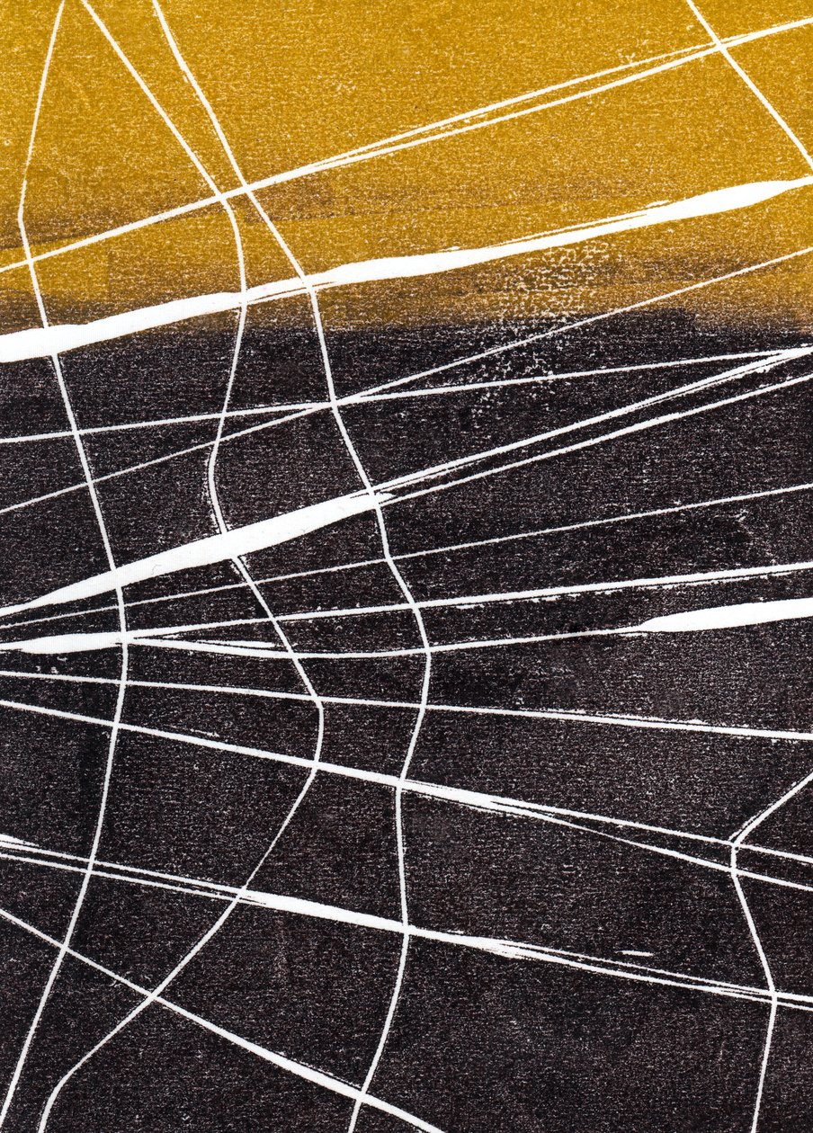Nimetön, 2024 (linoleumi paperille) tekijältä Marco Campedelli