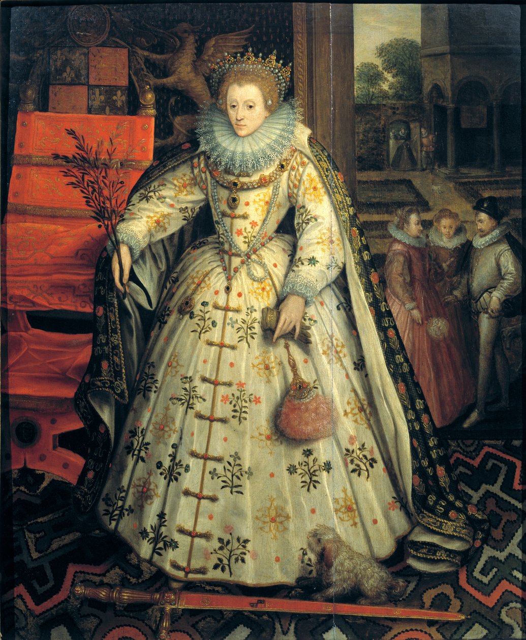 Kuningatar Elisabet I, noin 1580 tekijältä Marcus Gheeraerts