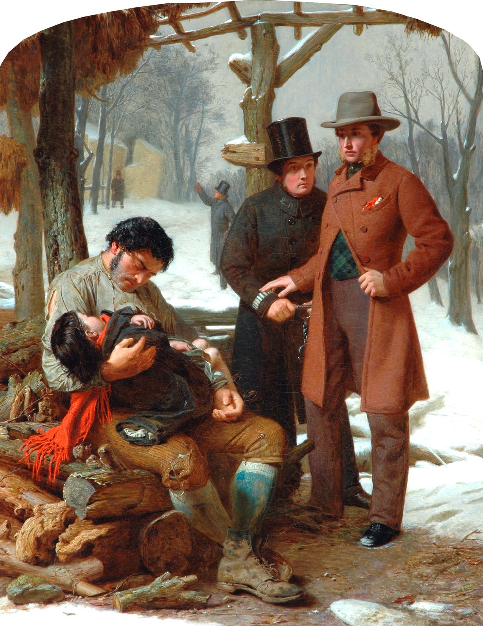 Silent Pleading, 1858 tekijältä Marcus Stone