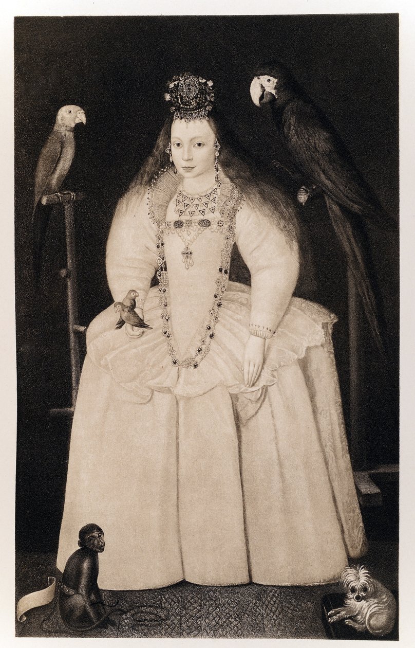 Arabella Stewart tekijältä Marcus Garret Gheeraerts the Younger