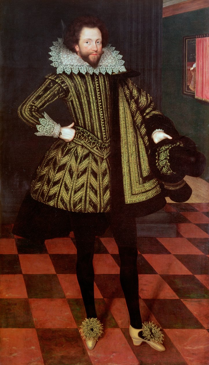 Sir John Kennedy Barn Elmsistä, 1614 tekijältä Marcus Garret Gheeraerts the Younger