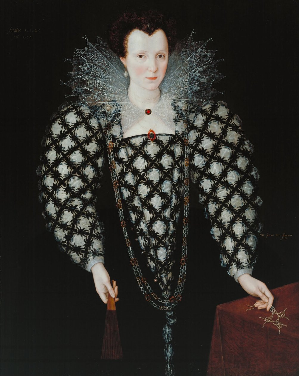 Mary Rogersin, Lady Haringtonin muotokuva tekijältä Marcus Gheeraerts the Younger