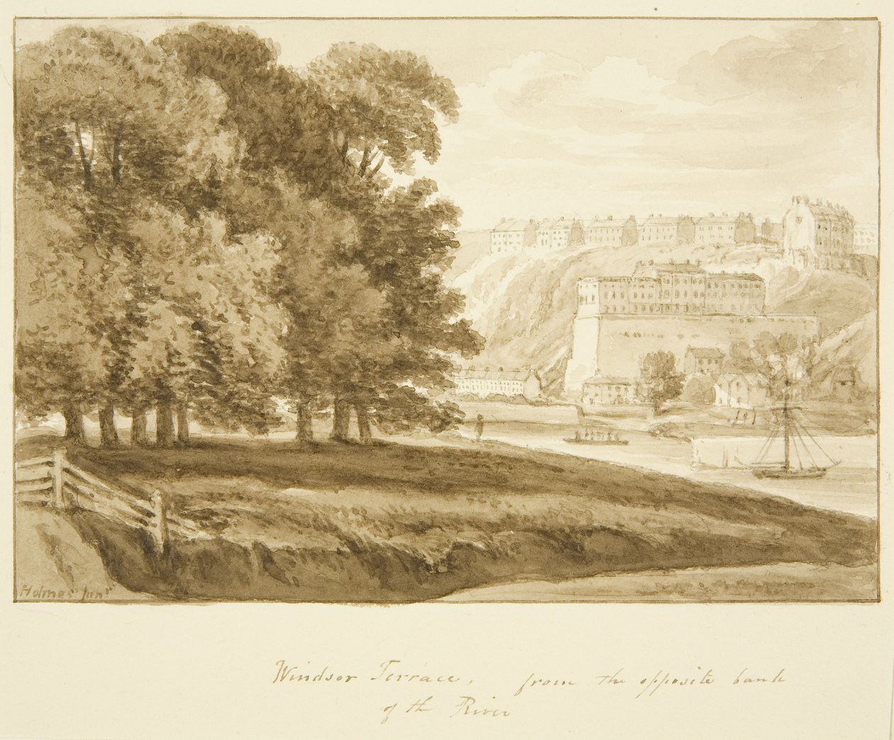 Windsor Terrace, Clifton, Avonin eteläosasta tekijältä Marcus H. Homes