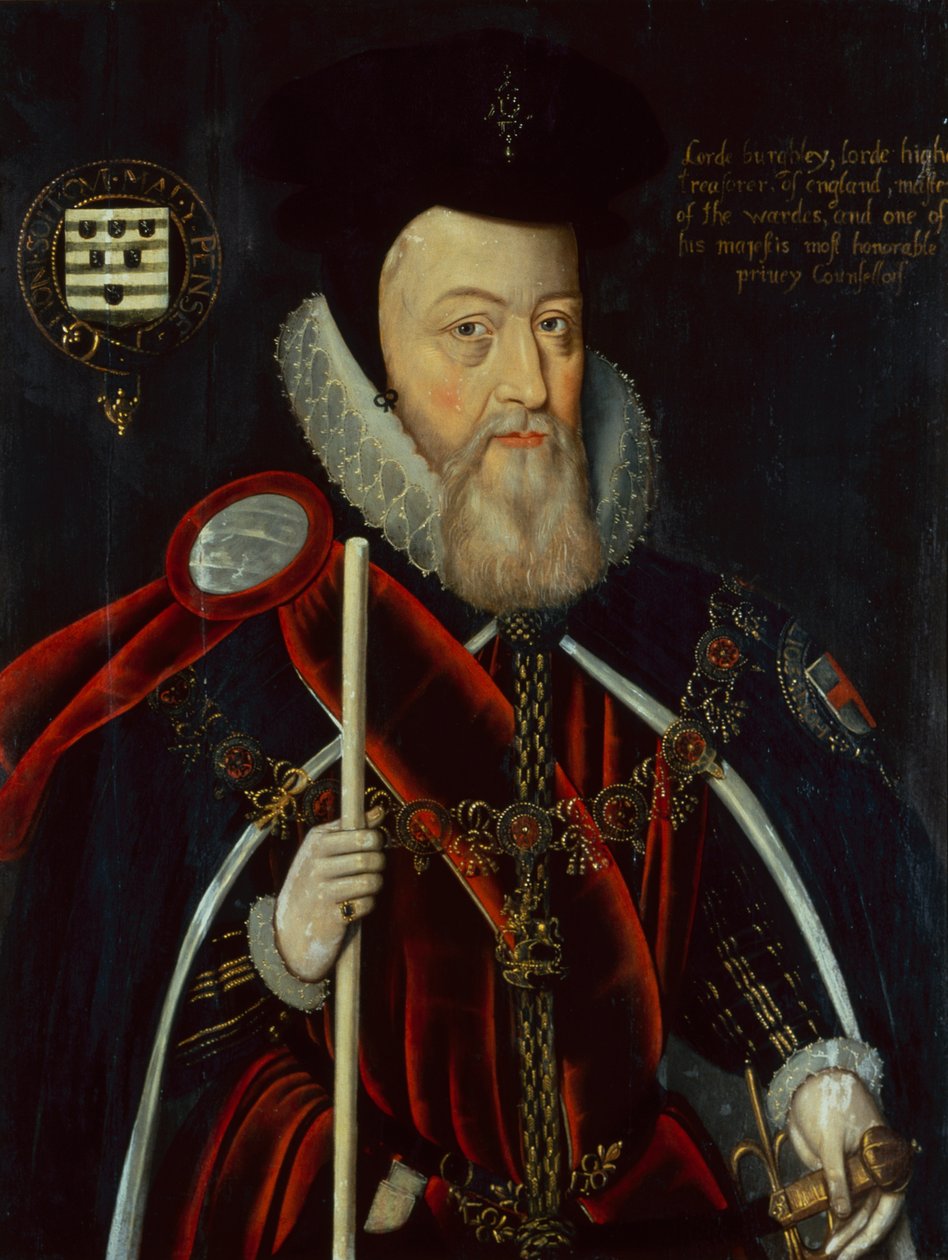 William Cecilin muotokuva tekijältä Marcus the Younger (circle of) Gheeraerts