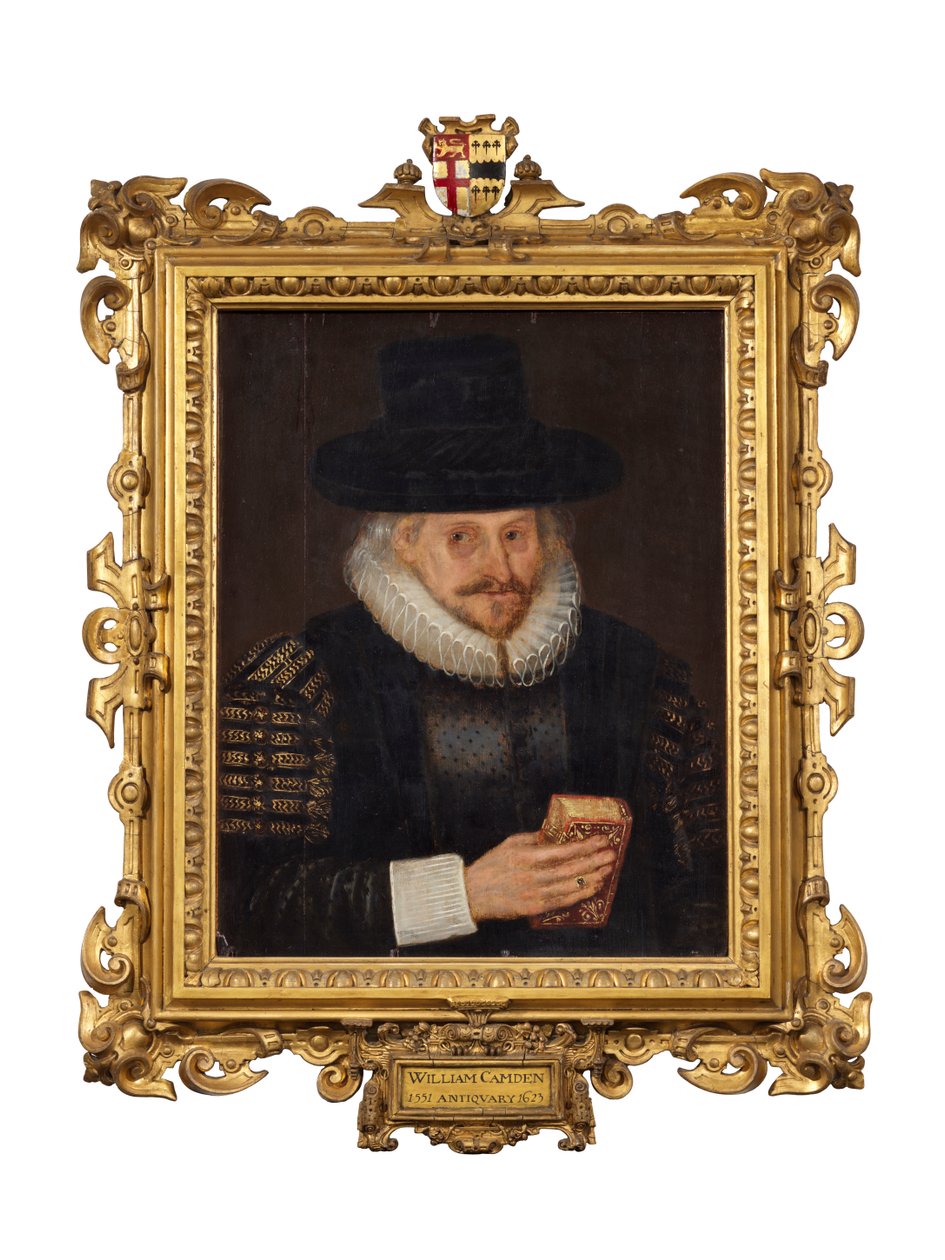 William Camden, Clarenceuxin asekuningas (Clarenceux King of Arms) tekijältä Marcus the Younger (circle of) Gheeraerts