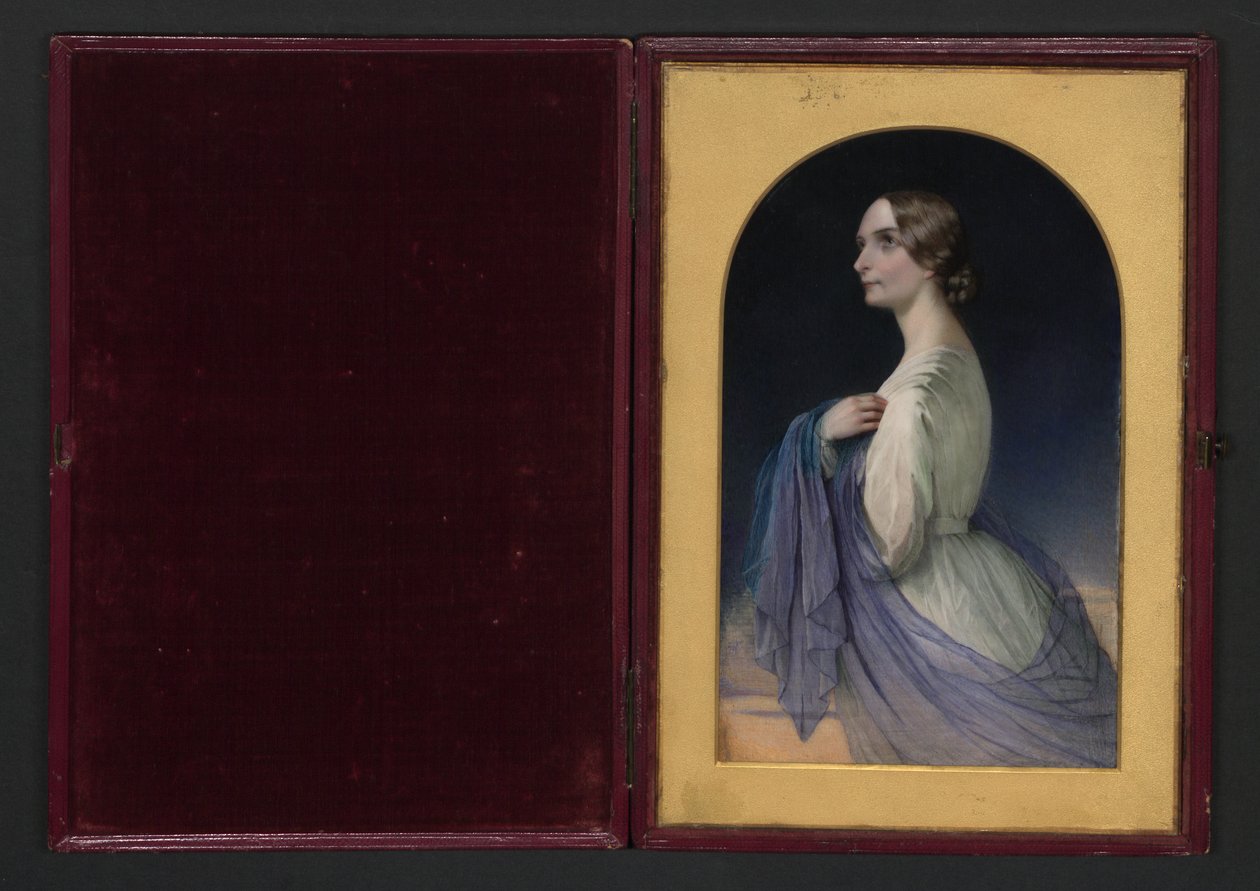Dora Quillinanin muotokuva, 1839 tekijältä Margaret Gillies