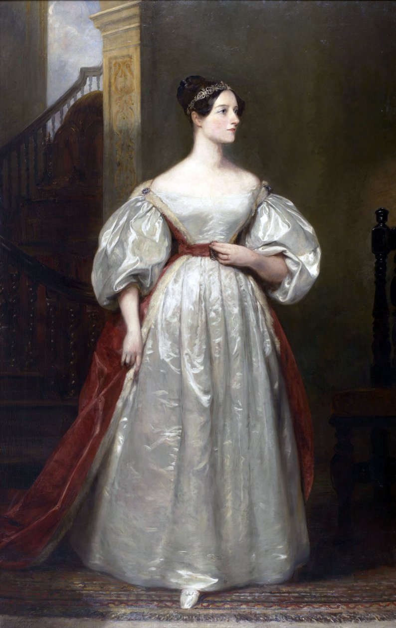 Muotokuva Ada Lovelace tekijältä Margaret Sarah Carpenter