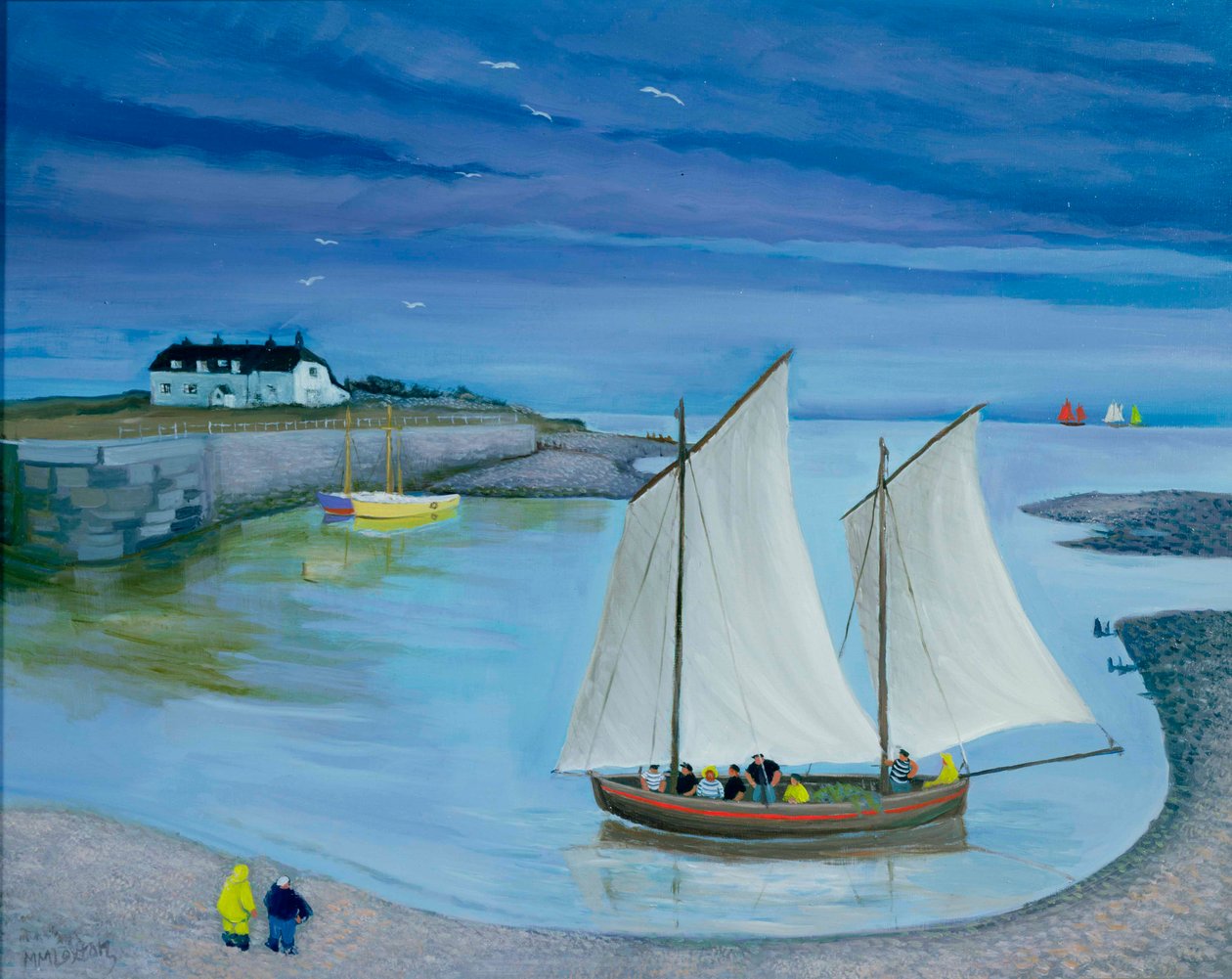 rauhoittui tekijältä Margaret Loxton