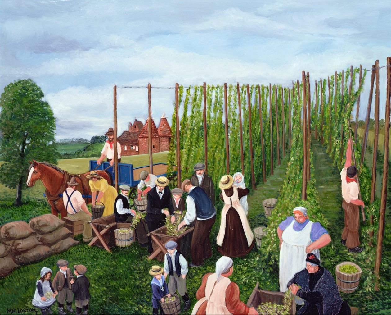 Humalapoiminta tekijältä Margaret Loxton