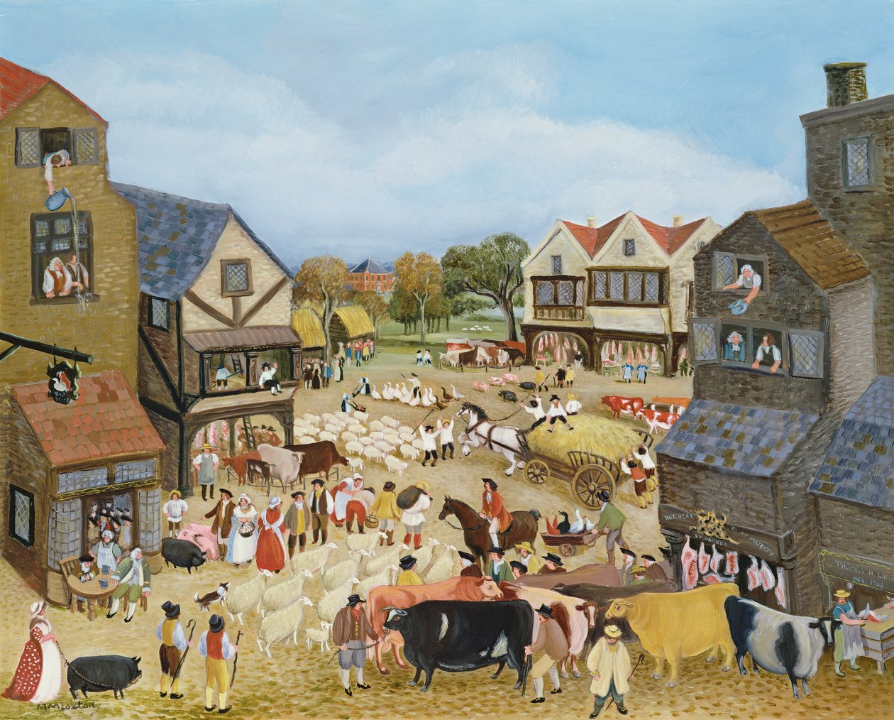 Markkinapäivä tekijältä Margaret Loxton