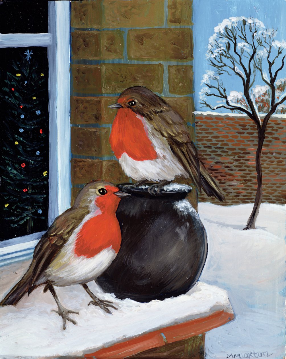 Robinit lumessa tekijältä Margaret Loxton