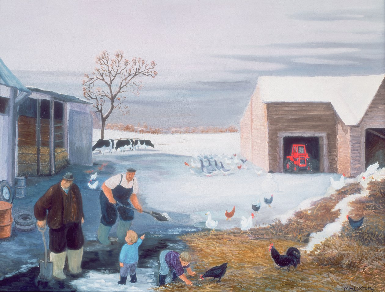 Lunta maatilalla tekijältä Margaret Loxton