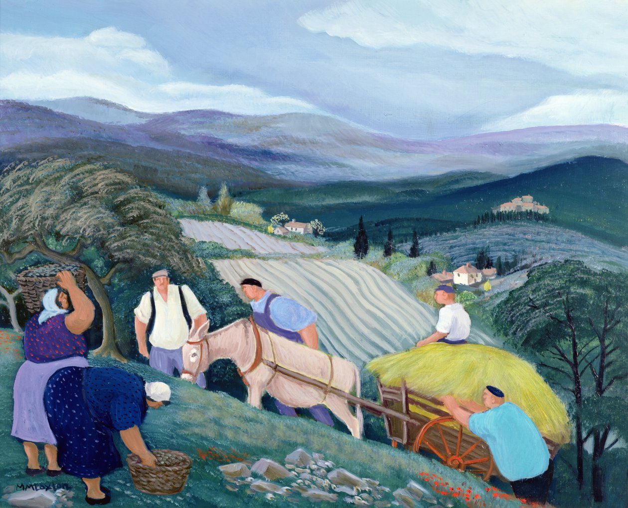 Heinäkärry tekijältä Margaret Loxton