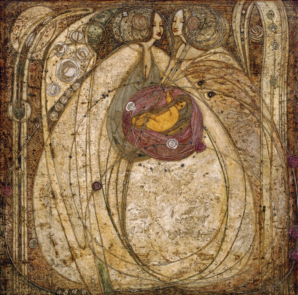 Ruusun sydän tekijältä Margaret MacDonald Mackintosh