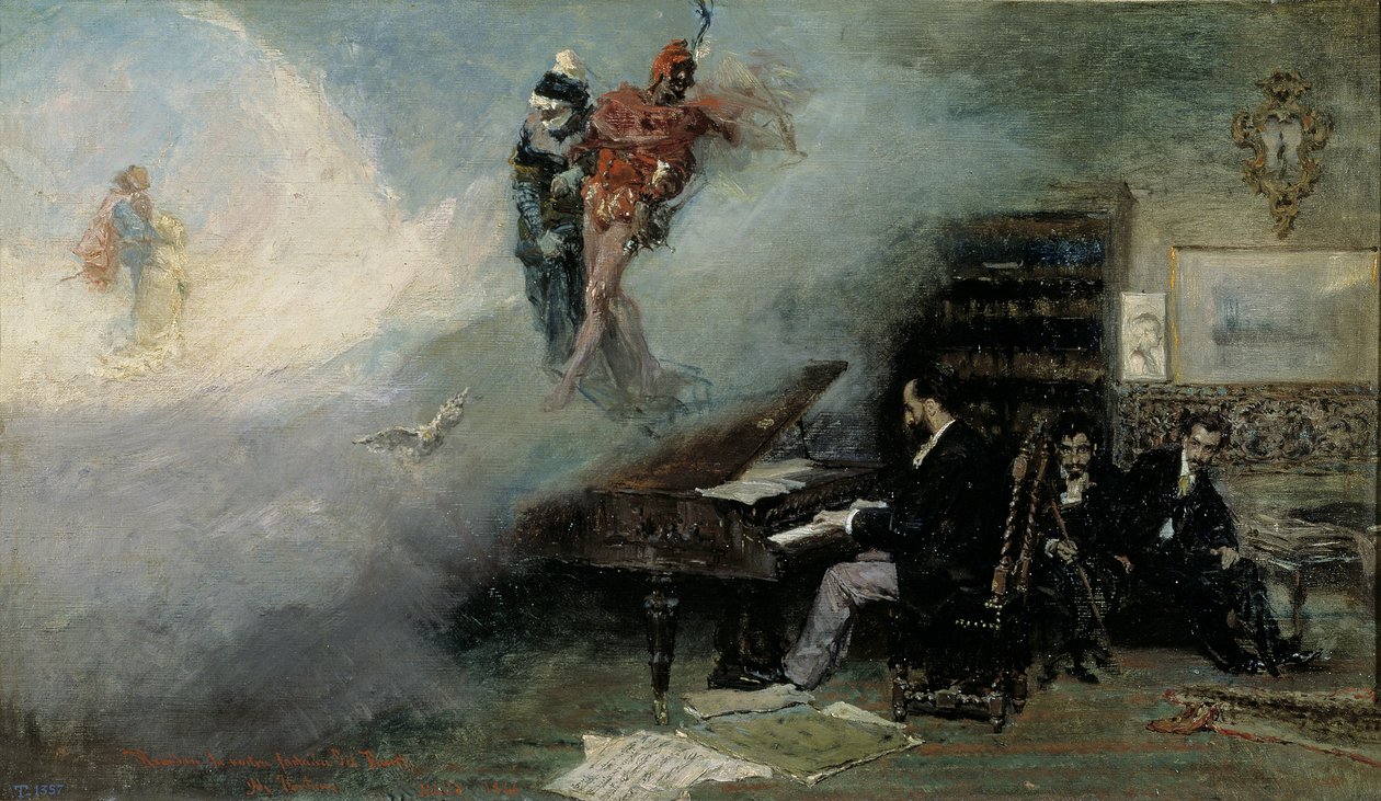 Fantasia Faustista Fantasia Faustista, 1866 tekijältä Marià Fortuny