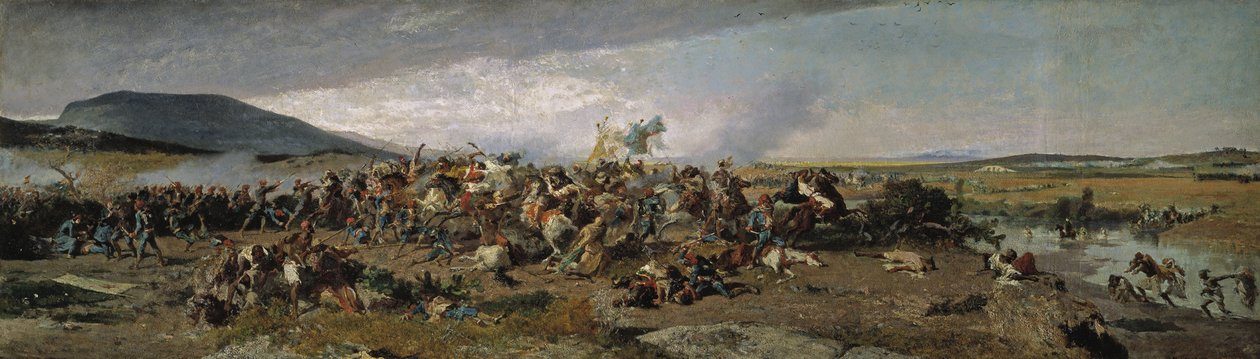 Wad-Rasin taistelu, 1863 tekijältä Marià Fortuny