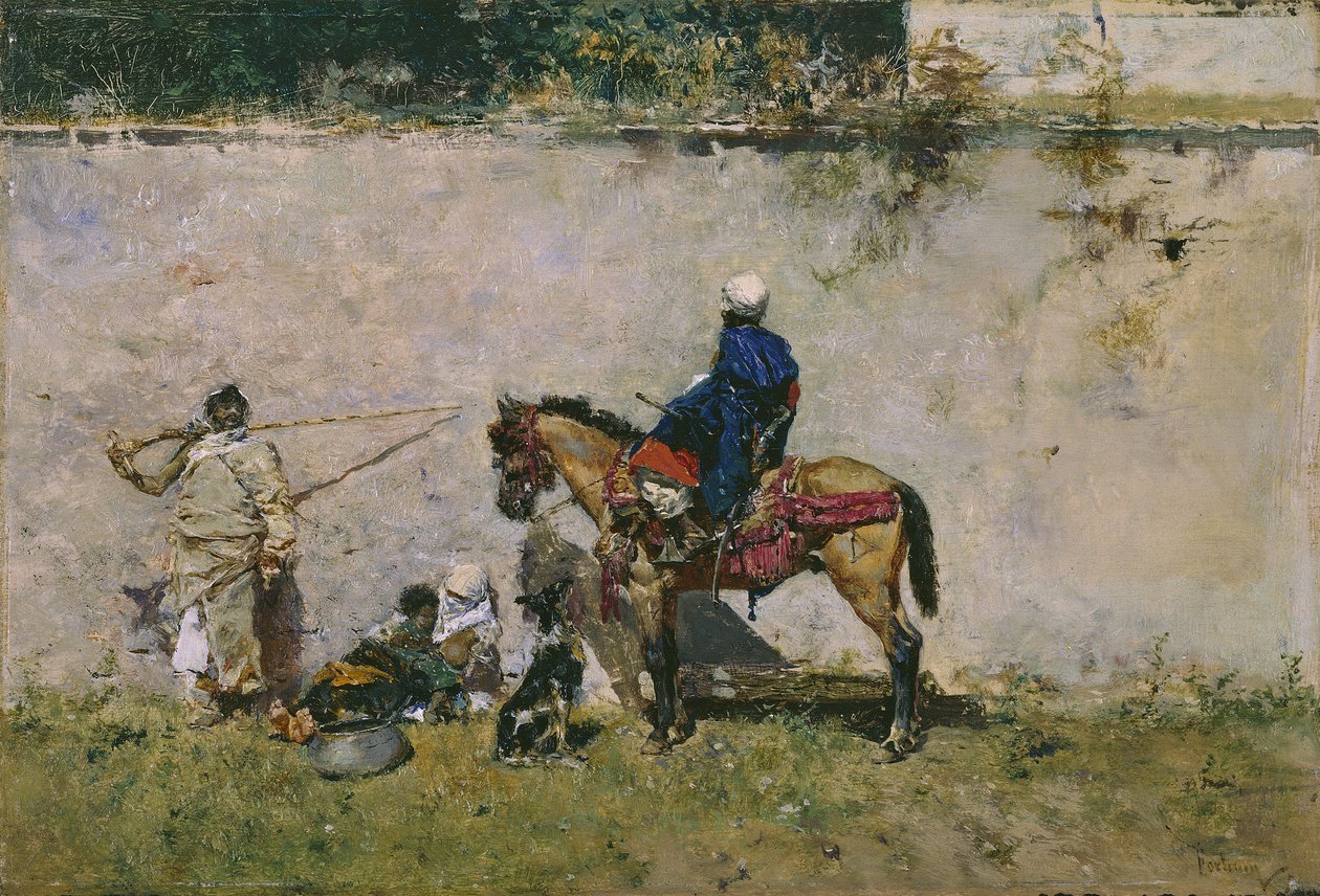 Marokkolaiset, 1872-1873 tekijältä Marià Fortuny