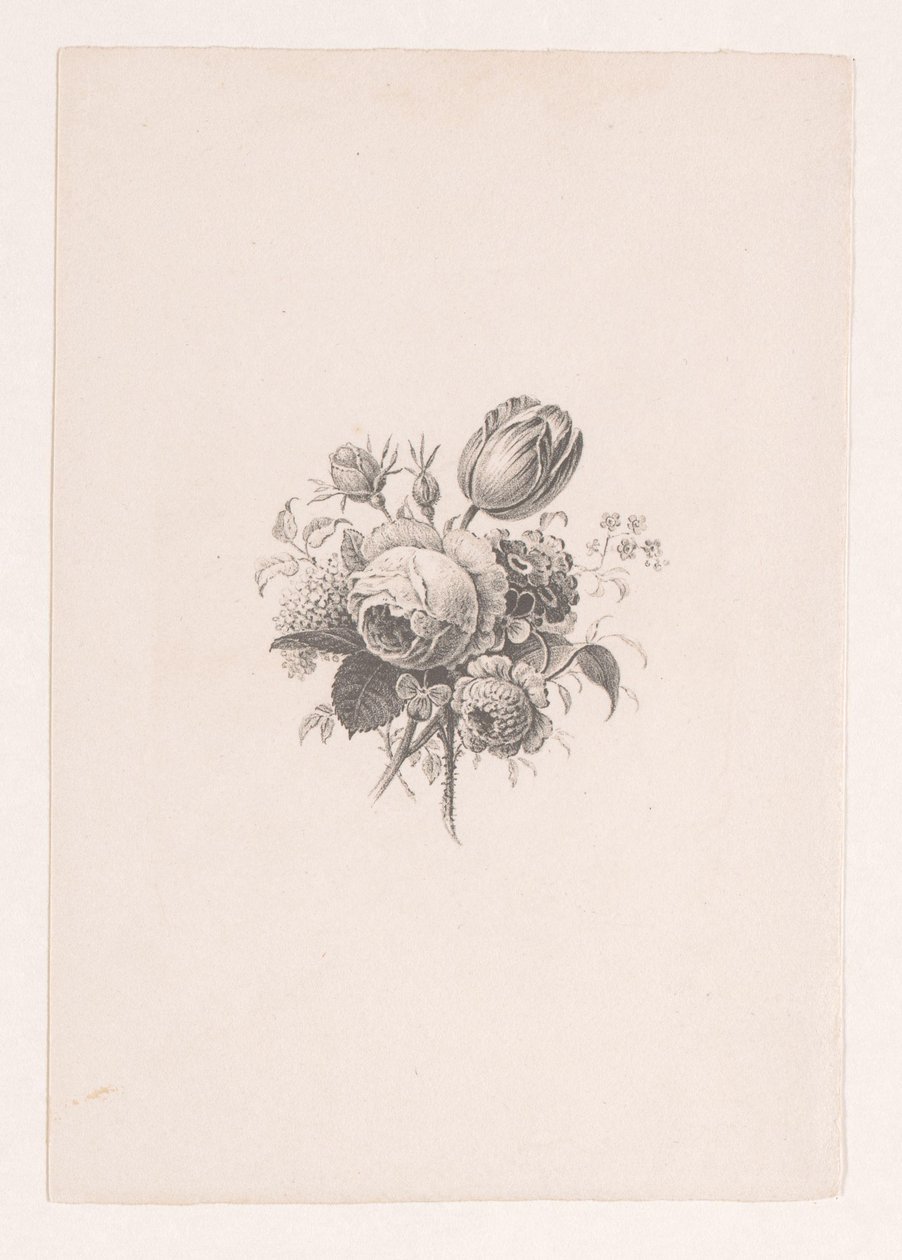Kukkakimppu tekijältä Maria Geertruida de Goeje Barbiers (attributed to)