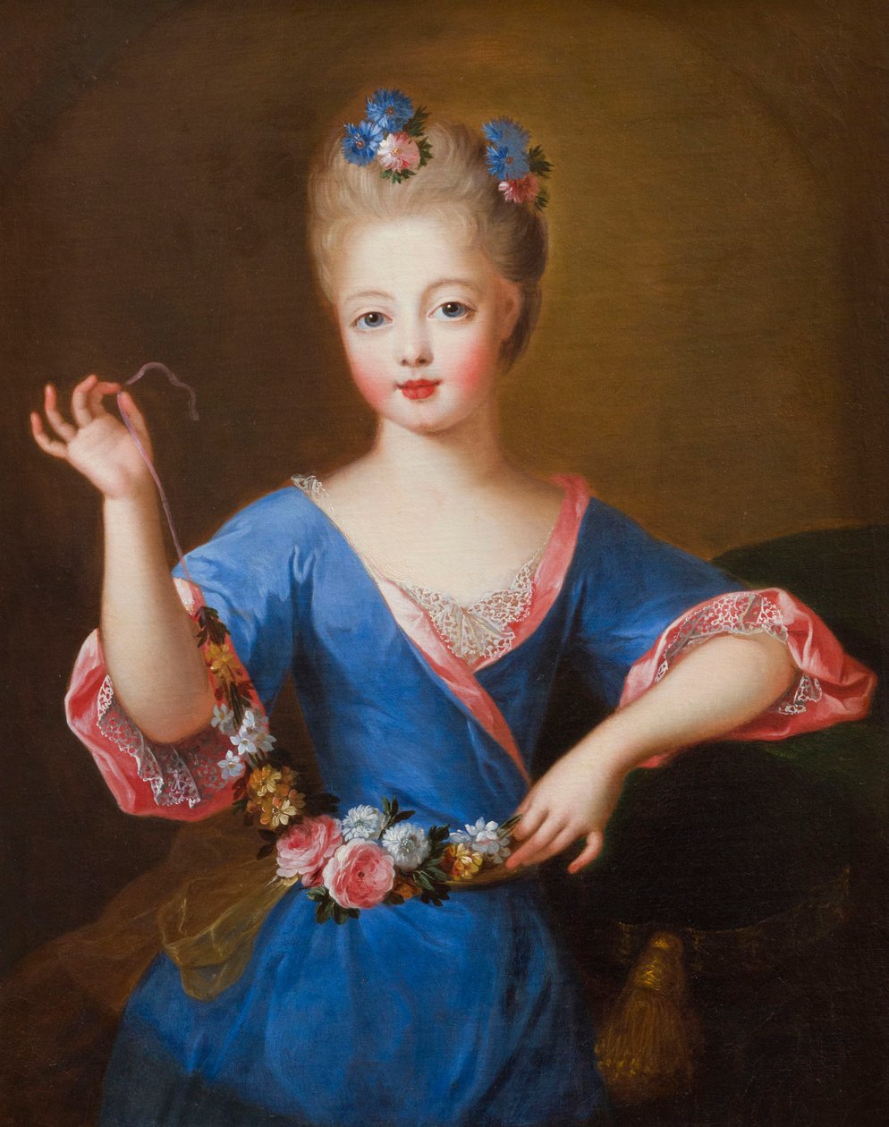 Elisabeth of Lorraine (1711-1741) muotokuva tekijältä Maria Giovanna Battista Clementi