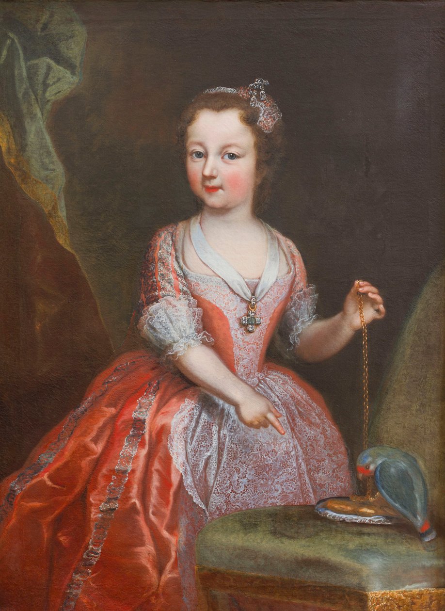 Savoylaisen Maria Luisa (1688-1717) muotokuva tekijältä Maria Giovanna Battista Clementi
