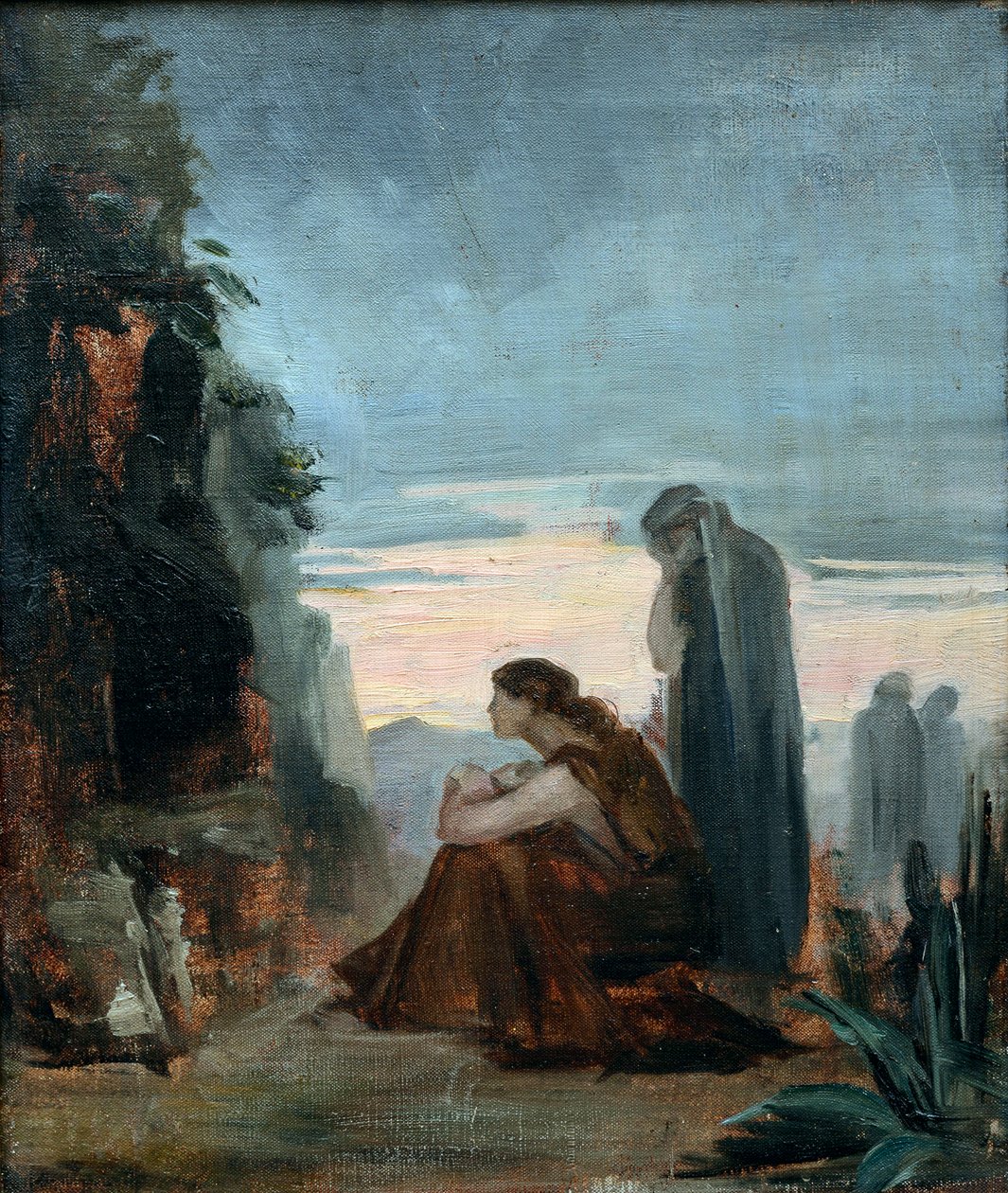 Les Myrrhophores - Myrrhbearers par Marie Bashkirtseff - Bashkirtseva, Maria Konstantinovna (1860-1884) tekijältä Maria Konstantinova Bashkirtseva