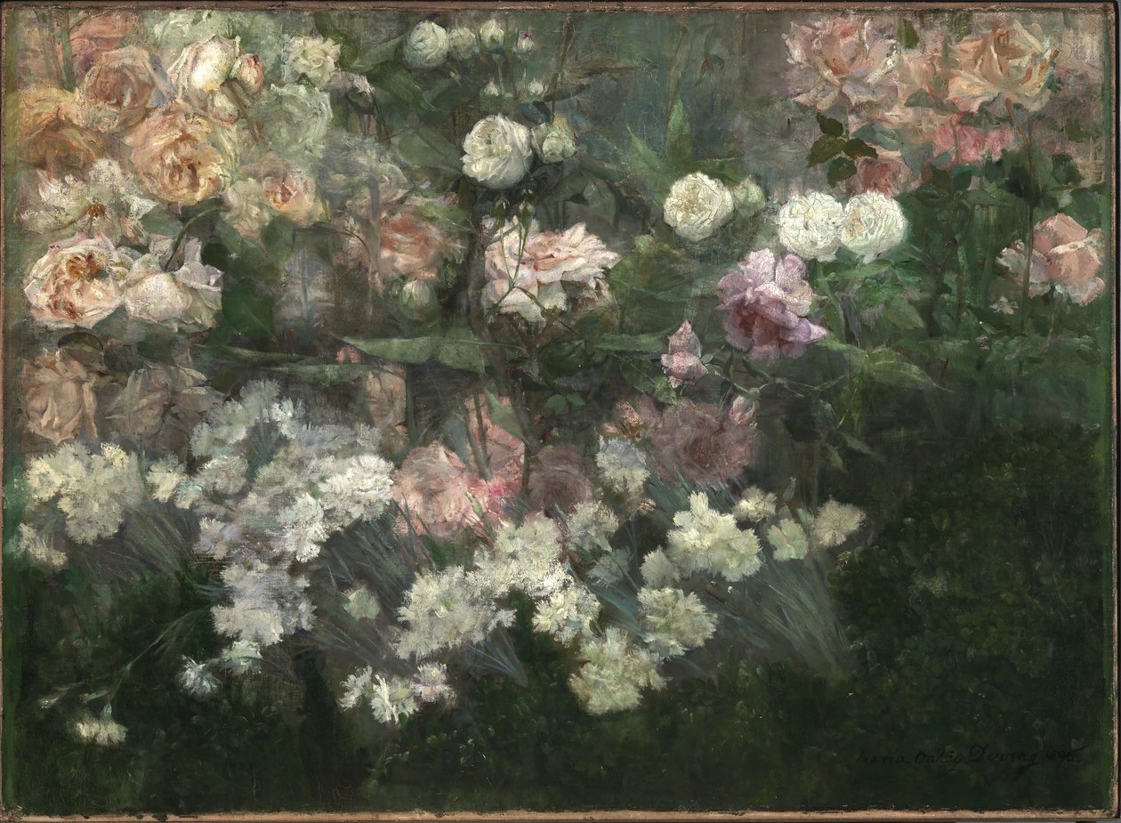 Puutarha toukokuussa tekijältä Maria Oakey Dewing