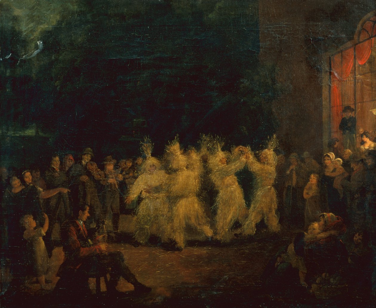 The Harvest Dance Rosanna Co Wicklowissa (öljy) tekijältä Maria Spilsbury