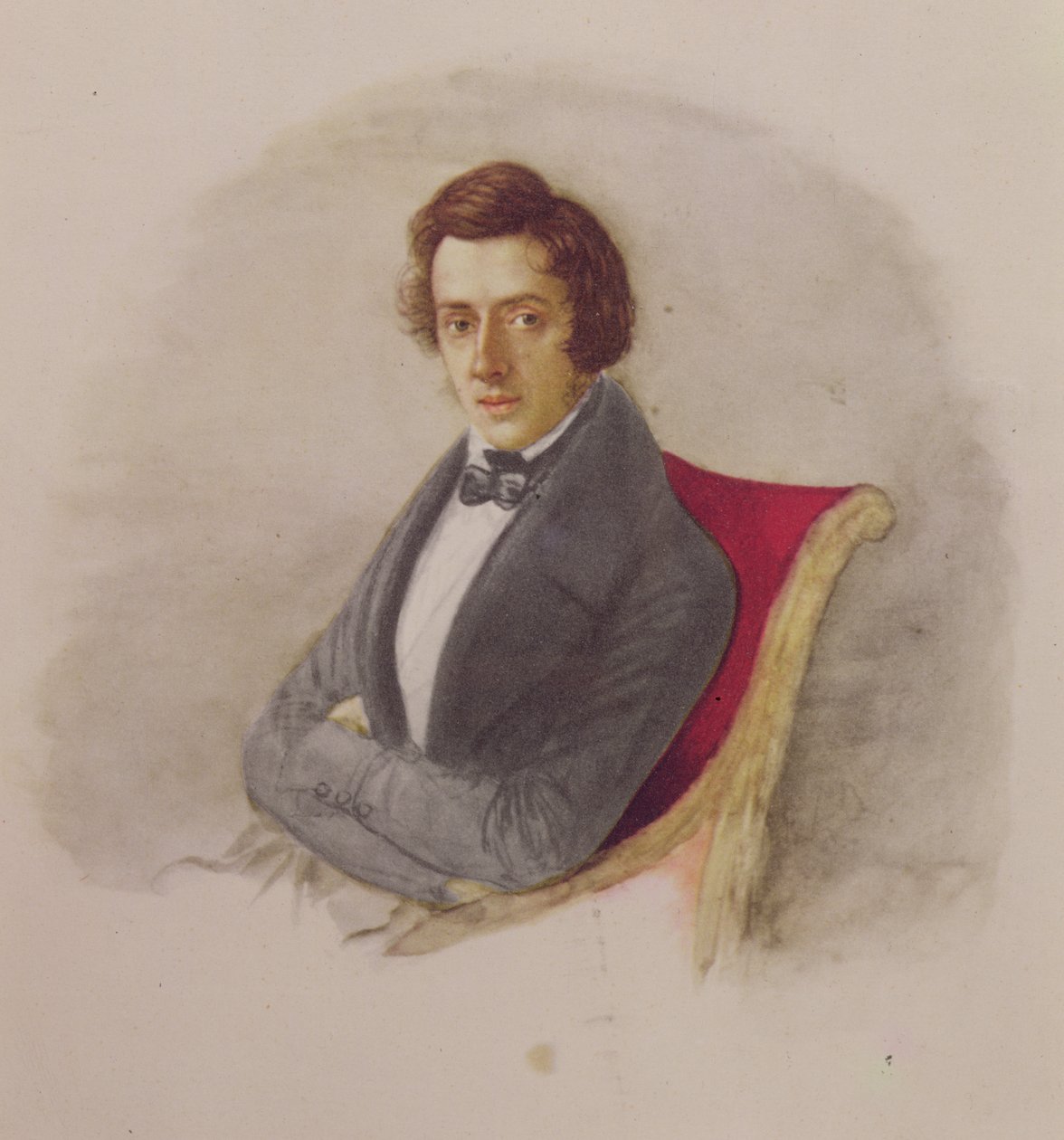 Frederic Chopinin muotokuva (1810-49) tekijältä Maria Wodzinska