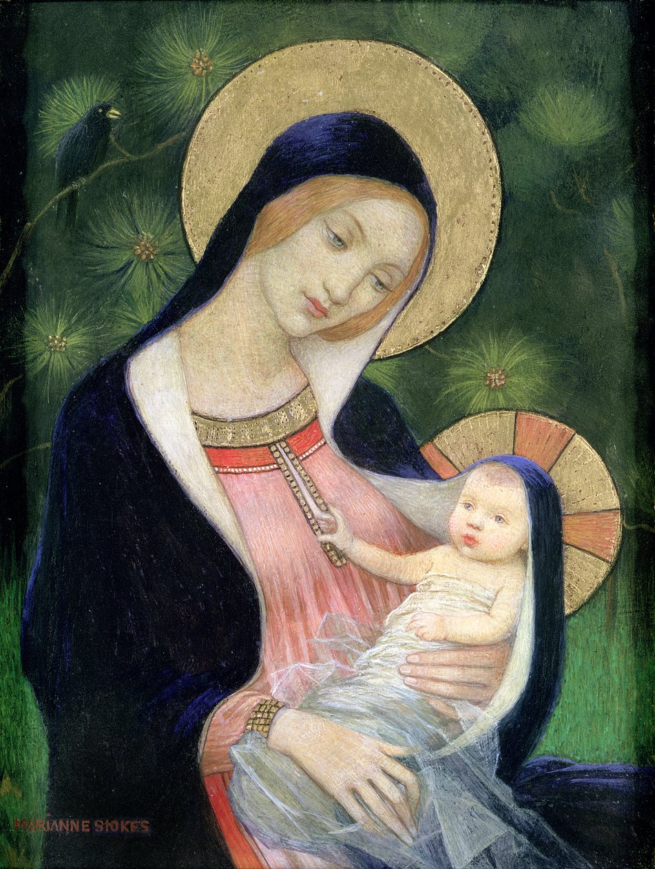 Huonekalut ja erilaiset esineet 1100- ja 1300-luvuilta tekijältä Marianne Stokes
