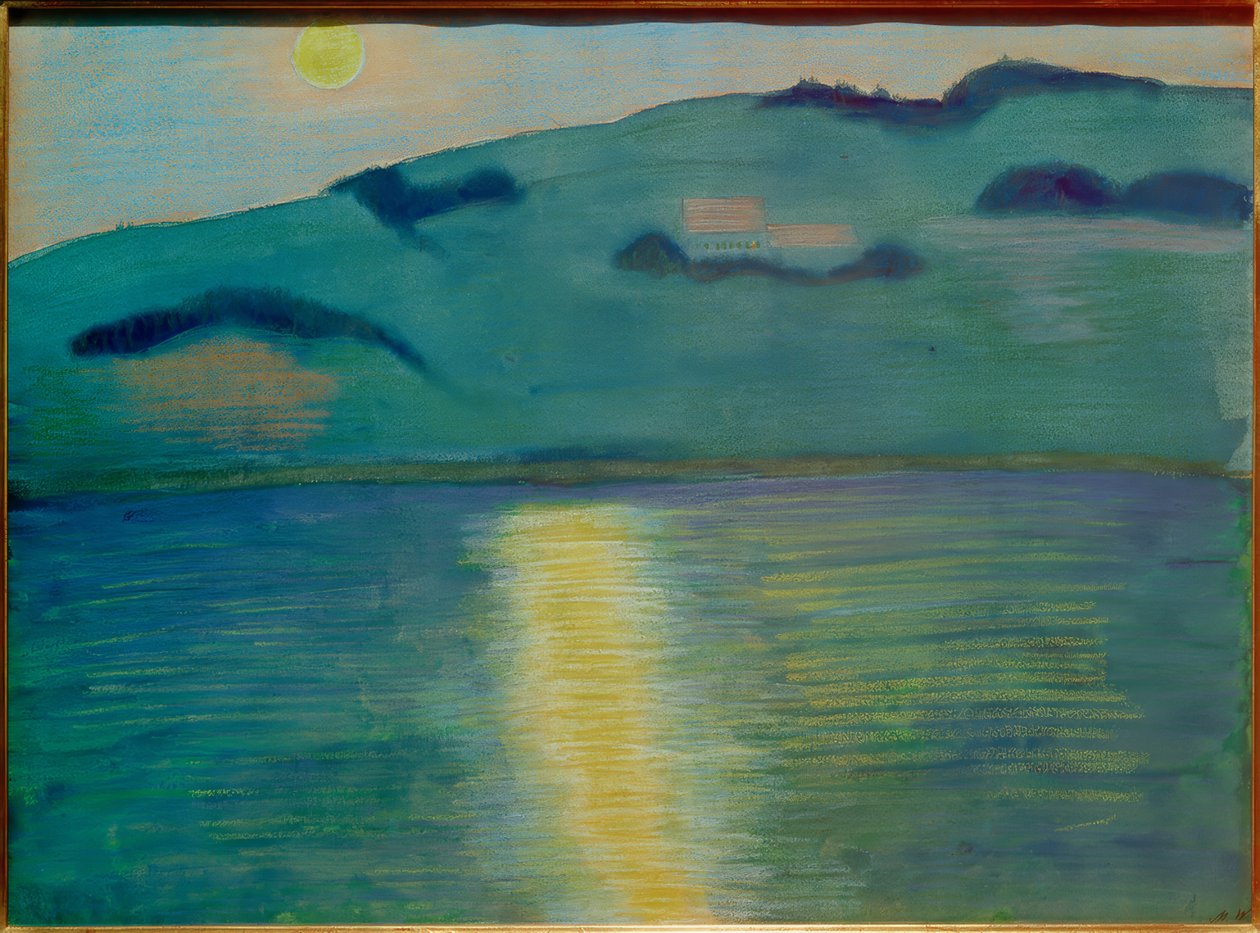 Mondscheinlandschaft tekijältä Marianne von Werefkin