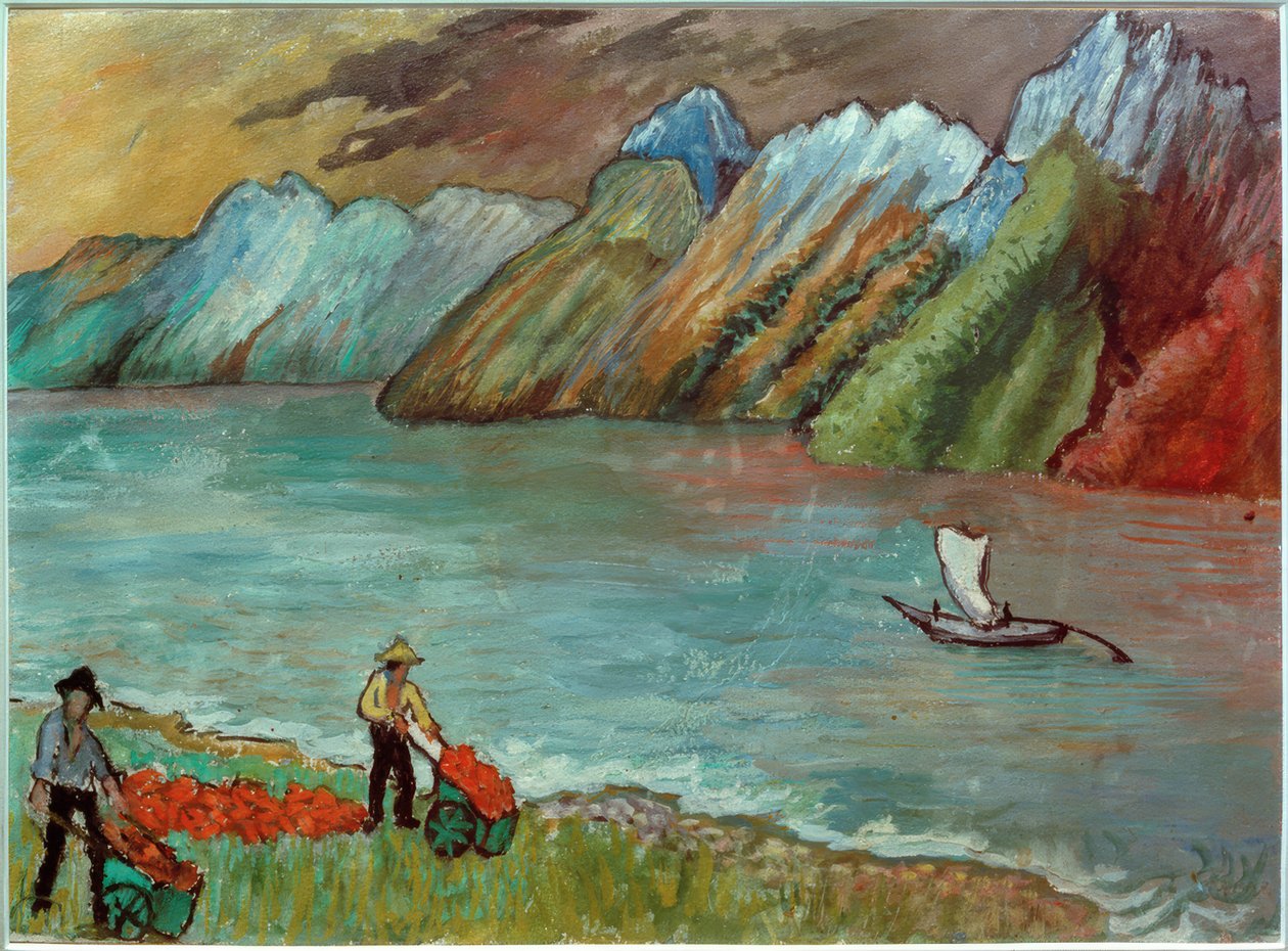 Seelandschaft tekijältä Marianne von Werefkin